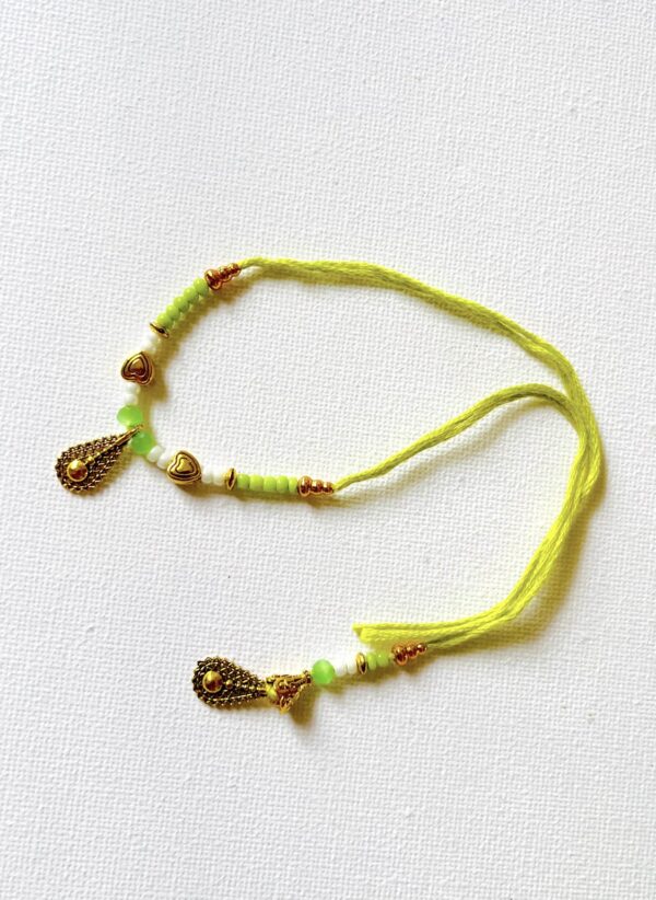 Astonishing Eye-catching Pendant, Handmade Traditional Indian Bracelet - Image 5