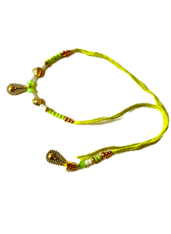 Astonishing Eye-catching Pendant, Handmade Traditional Indian Bracelet - Image 2