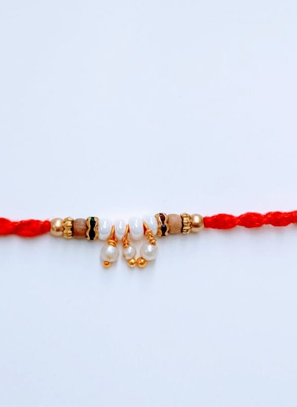 Simplistic traditional red color braclet #MakeinINDIA - Image 2