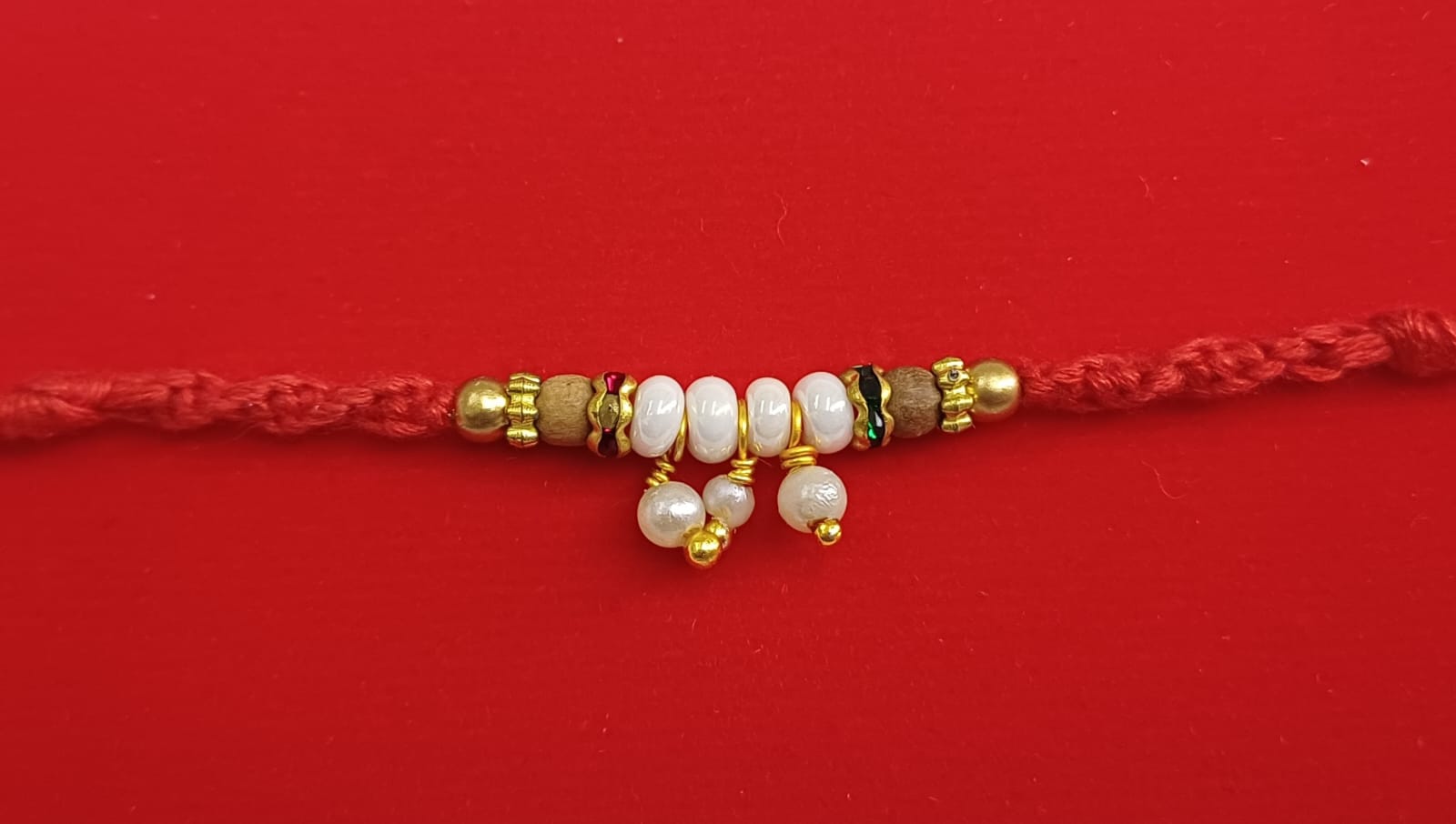 Simplistic traditional red color braclet #MakeinINDIA