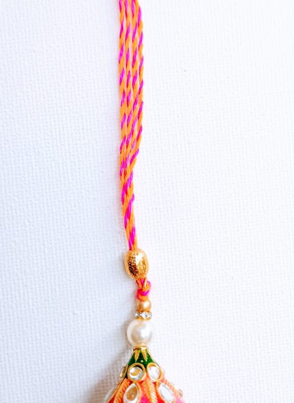 Lumba Styled Simple and Elegant Pink Color Bracelet, Traditional Indian Handmade, #MakeinINDIA