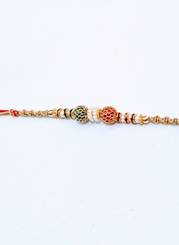 Two Color Rudraksha with Pearls - Image 3