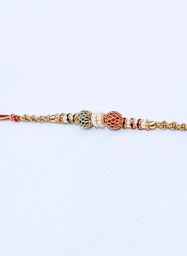 Two Color Rudraksha with Pearls - Image 2