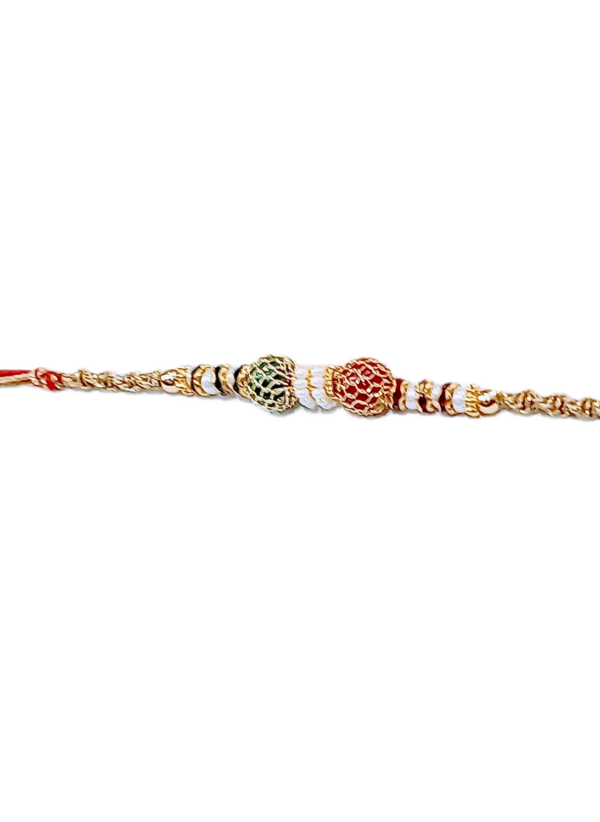 Two Color Rudraksha with Pearls