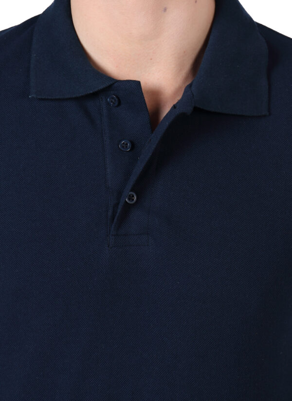 Men’s Polo Collared Tshirt - NavyBlue - Image 3