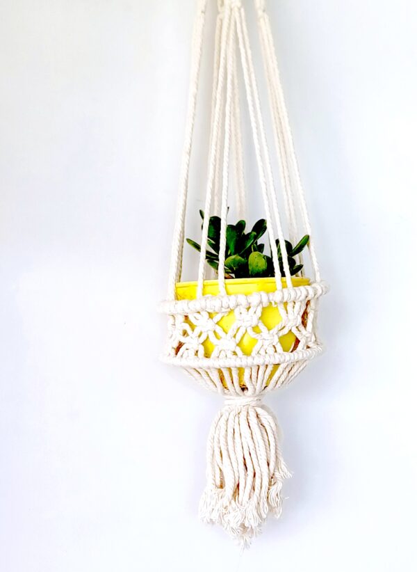 Boho Plant Hanger Rope Flower Pot Holder for Indoor Outdoor Balcony Gardening