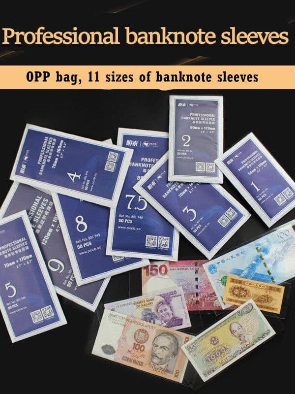 Professional Banknote Imported Sleeves