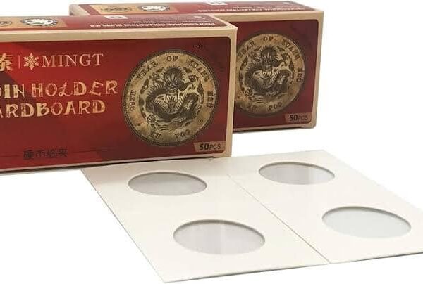 Imported Coin Cardboard Holders - Pack of 50 (2" x 2" Coin Flips) - Image 6